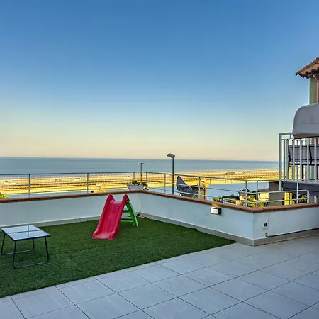Tatil Evi Torrazzo Horizon Retreat- Private Parking & Sea